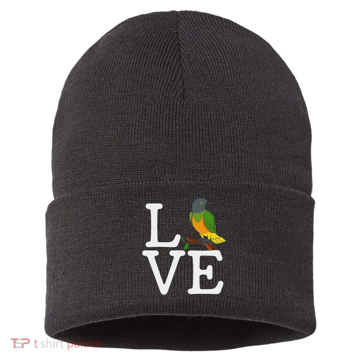I Loves Senegal Parrot, Senegal Parrot Sustainable Knit Beanie