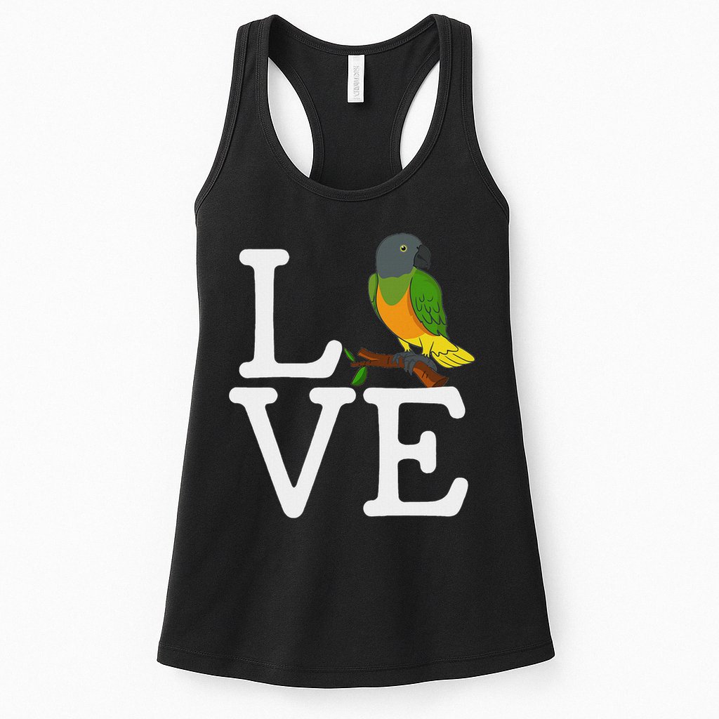 I Loves Senegal Parrot, Senegal Parrot Womens Tank Top