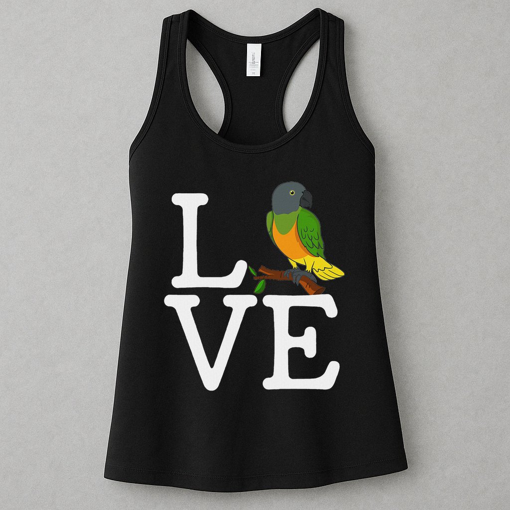 I Loves Senegal Parrot, Senegal Parrot Womens Tank Top