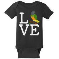 I Loves Senegal Parrot, Senegal Parrot Baby Bodysuit