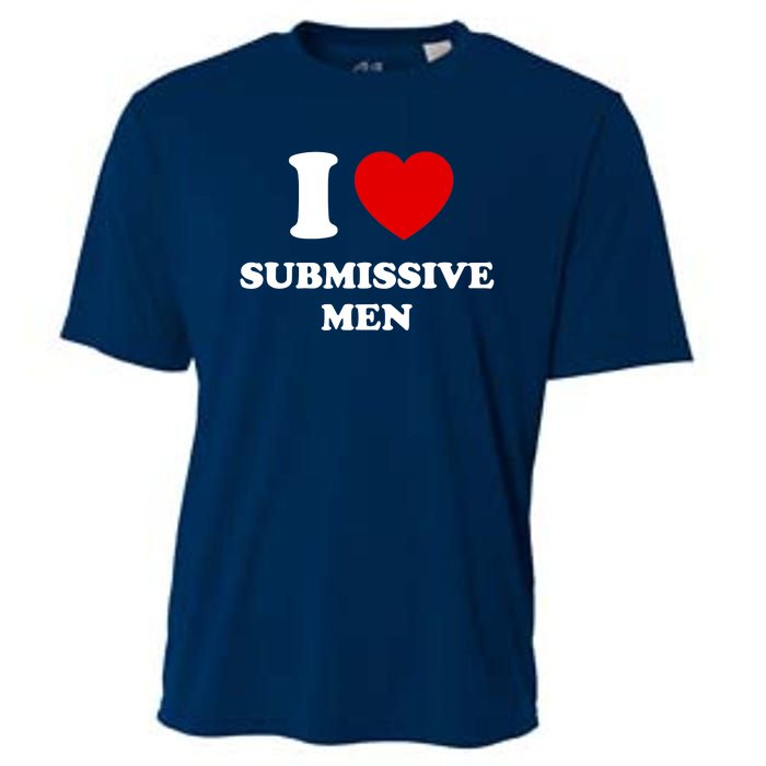 I Love Submissive M.e.n Cooling Performance Crew T-Shirt