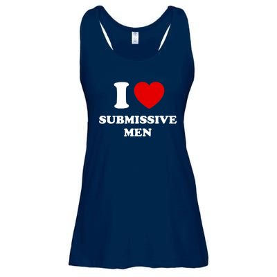 I Love Submissive M.e.n Ladies Essential Flowy Tank