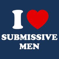 I Love Submissive M.e.n Flat Bill Trucker Hat