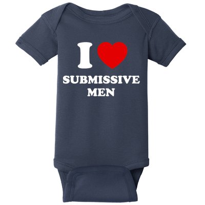I Love Submissive M.e.n Baby Bodysuit
