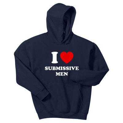 I Love Submissive M.e.n Kids Hoodie