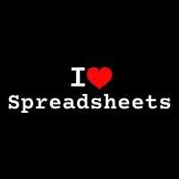 I Love Spreadsheets Sustainable Bucket Hat
