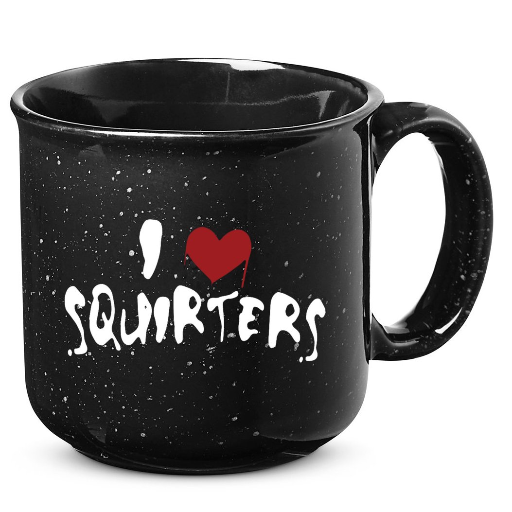 I Love Squirters Funny 15oz Campfire Ceramic Mug