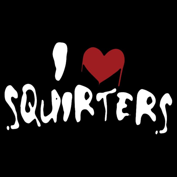 I Love Squirters Funny Drawstring Bag