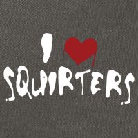 I Love Squirters Funny Cotton Canvas Backpack