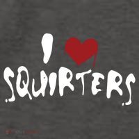 I Love Squirters Funny Vector Backpack