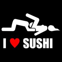 I Love Sushi Cooling Performance Crew T-Shirt