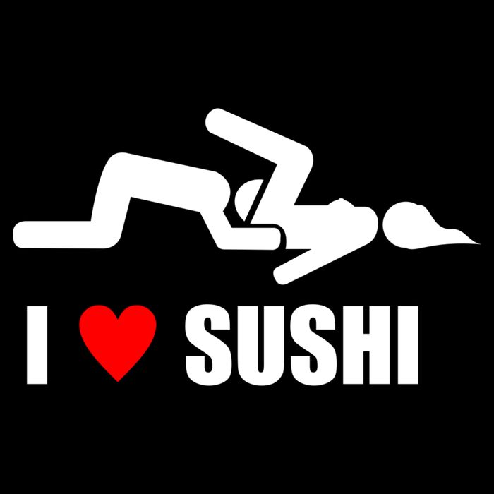 I Love Sushi Cooling Performance Crew T-Shirt