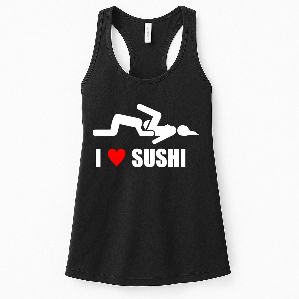I Love Sushi Womens Tank Top