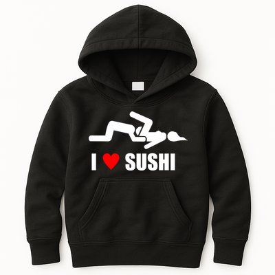 I Love Sushi Kids Hoodie