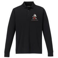 I Love Squirters Performance Long Sleeve Polo