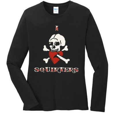 I Love Squirters Ladies Long Sleeve Shirt