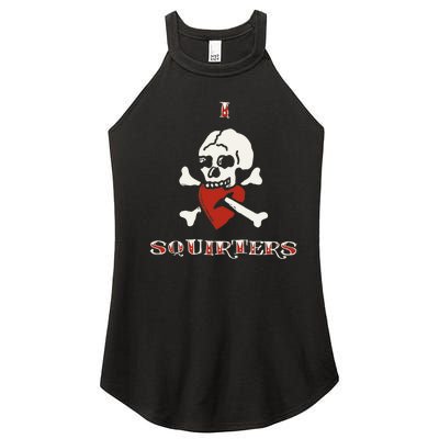 I Love Squirters Women's Perfect Tri Rocker Tank