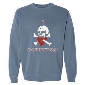 I Love Squirters Garment-Dyed Sweatshirt