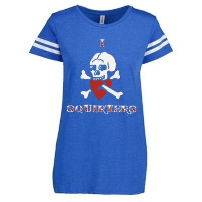 I Love Squirters Enza Ladies Jersey Football T-Shirt