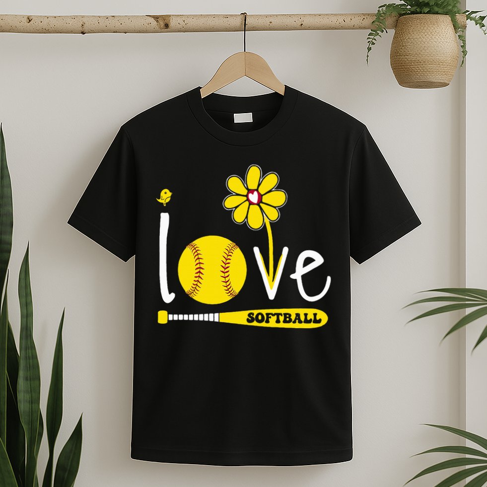 I Love Softball T-Shirt