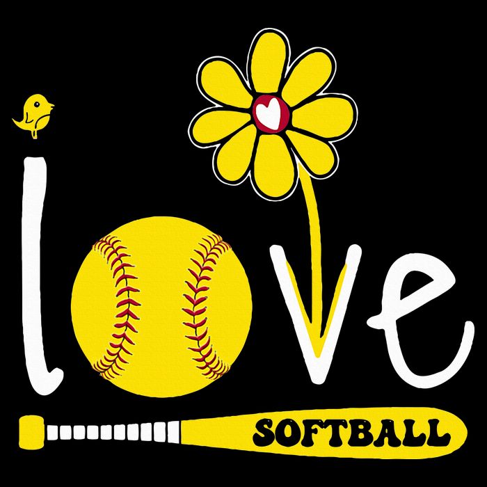 I Love Softball 16 in Basic Backpack
