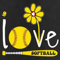 I Love Softball Hat