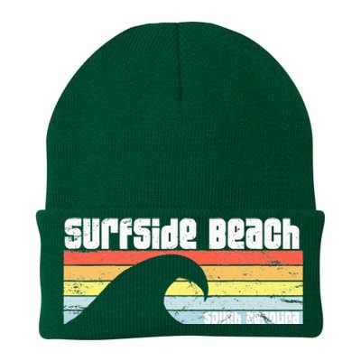 I Love Surfside Beach South Carolina Atlantic Ocean Wave Sc Knit Cap Winter Beanie