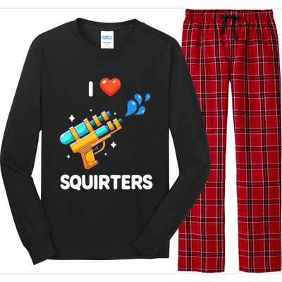 I Love Squirters Long Sleeve Pajama Set