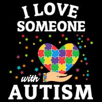 I Love Someone With Autism Gift Backpack