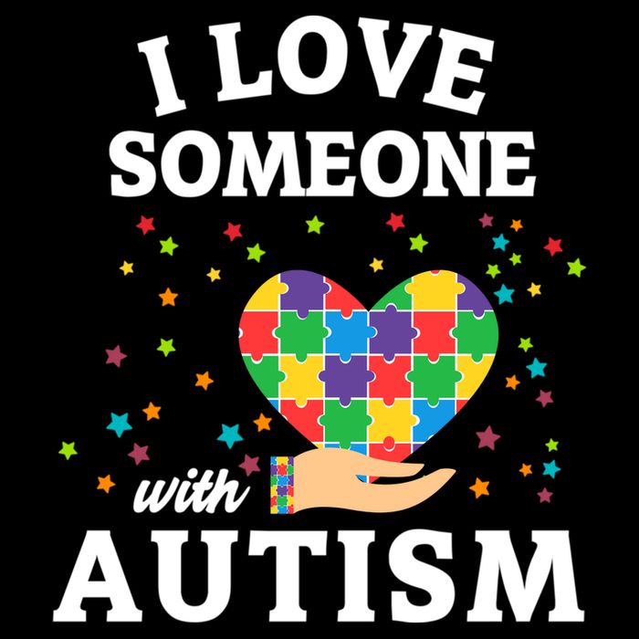 I Love Someone With Autism Gift Backpack