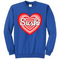 I Love Sushi Heart Funny Sushi Lover Great Gift Sweatshirt