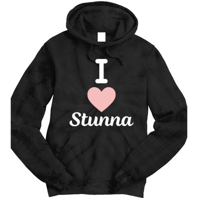 I Love Stunna Tie Dye Hoodie