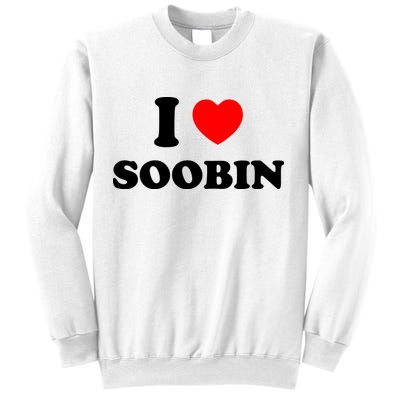 I Love Soobin Sweatshirt
