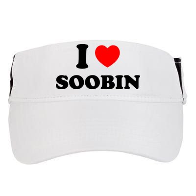 I Love Soobin Adult Drive Performance Visor