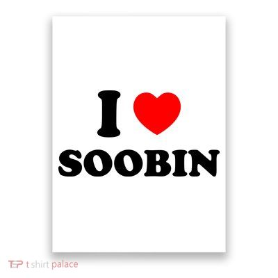 I Love Soobin Poster