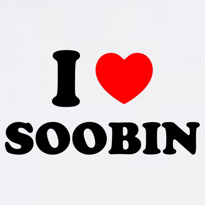 I Love Soobin Golf Towel