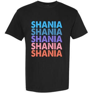 I Love Shania Personalized First Name Shania Garment-Dyed Heavyweight T-Shirt