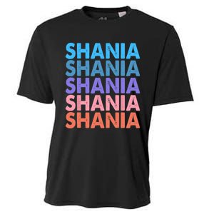 I Love Shania Personalized First Name Shania Cooling Performance Crew T-Shirt