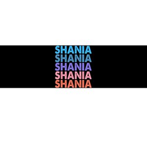 I Love Shania Personalized First Name Shania Bumper Sticker