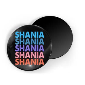 I Love Shania Personalized First Name Shania Magnet