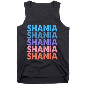 I Love Shania Personalized First Name Shania Tank Top