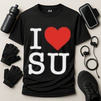 I Love Su Cooling Performance Crew T-Shirt