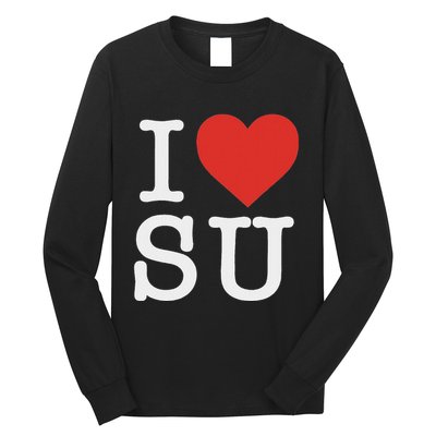 I Love Su Long Sleeve Shirt