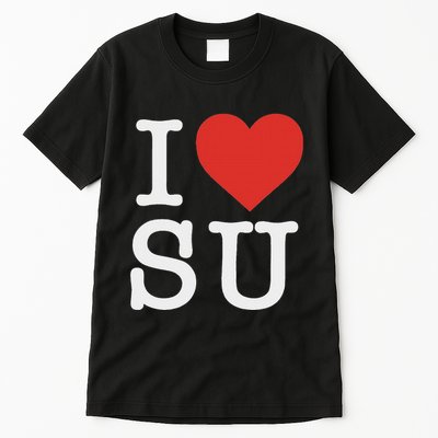 I Love Su Tall T-Shirt