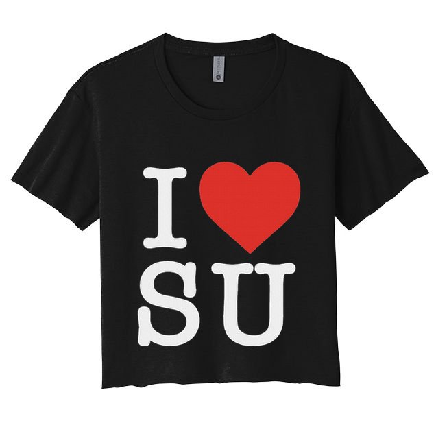 I Love Su Crop Top
