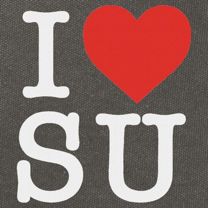 I Love Su Cotton Canvas Backpack