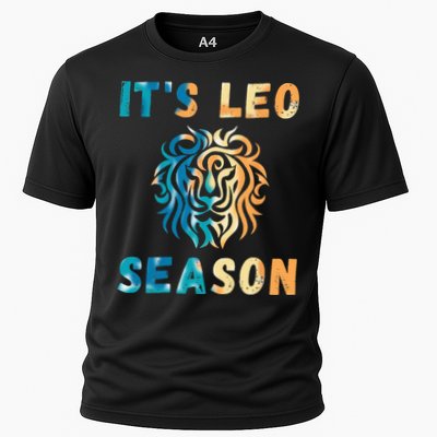 Its Leo Season Celtic Design Retro Colors Lion Zodiac Performance Shirt