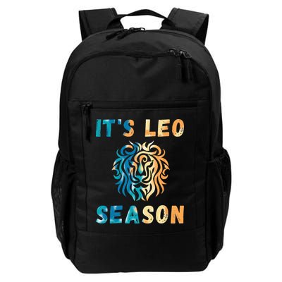 Its Leo Season Celtic Design Retro Colors Lion Zodiac Backpack