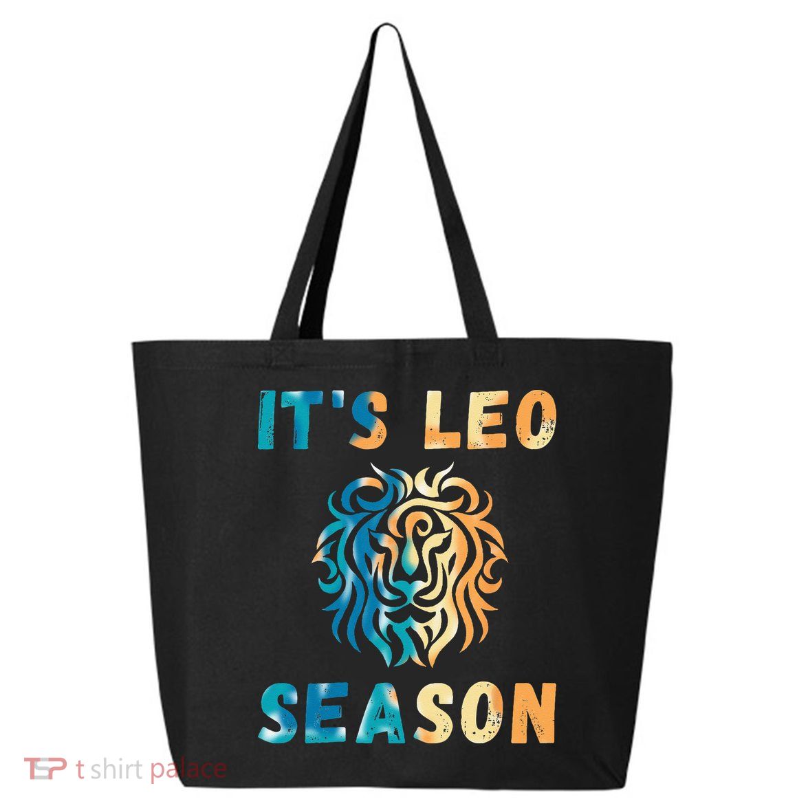 Its Leo Season Celtic Design Retro Colors Lion Zodiac 25L Jumbo Tote