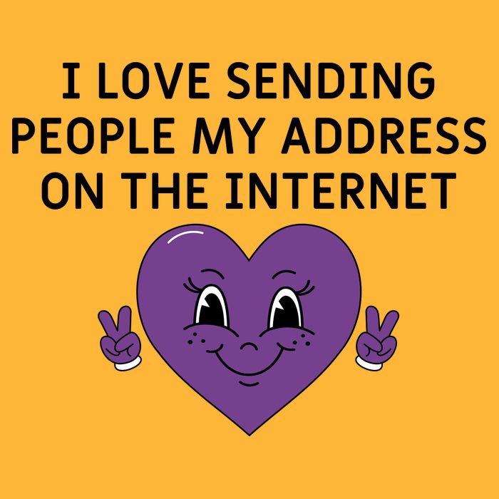 I love sending people my address on the internet Sustainable Knit Beanie